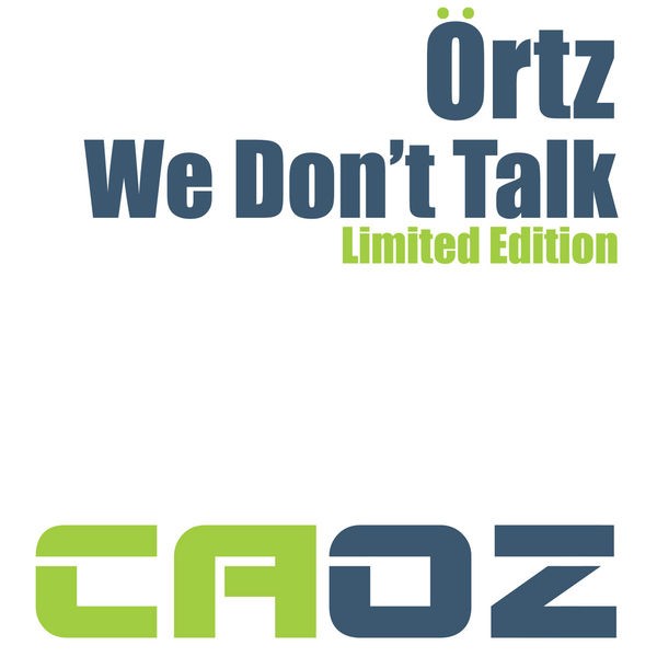 We Don't Talk  (Original Mix)